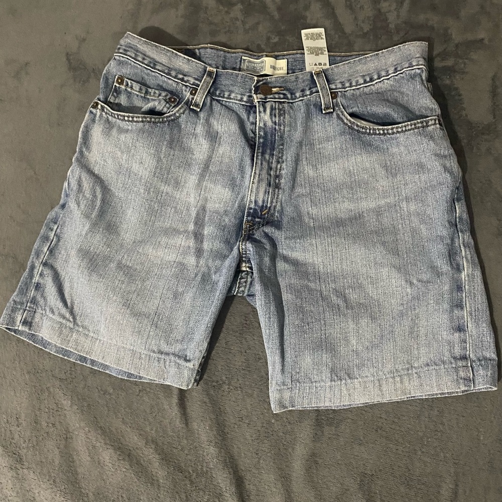 Blue Vintage Signature Levi’s Strauss & Co Bootcut Jorts